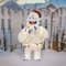 ProductWorks Rudolph 2ft. 3D Bumble with Light Strand Yard Art